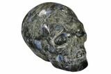 Carved, Que Sera Stone Skull #118097-2
